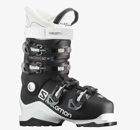 Salomon Qst Access 60 Wide Woman's Ski Boots Black White