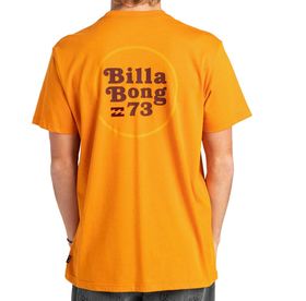 Billabong Walled Ss Dusty Orange Pánske Tričko