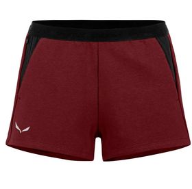 Salewa Lavaredo Hemp Women Train Shorts Red Syrah