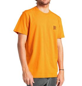 Billabong Walled Short Sleve T-shirt Dusty Orange