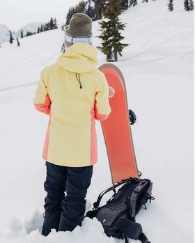 Burton Ak Gore-Tex Upshift Buttermilk Reef Pink Dámske Snovbordové Bundy