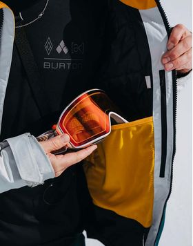 Burton [ak] Gore-Tex Swash Gray Gold Emerald Pánska Snowboardová Bunda