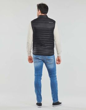 Quiksilver Scaly Black Pánske Zateplené Vesty